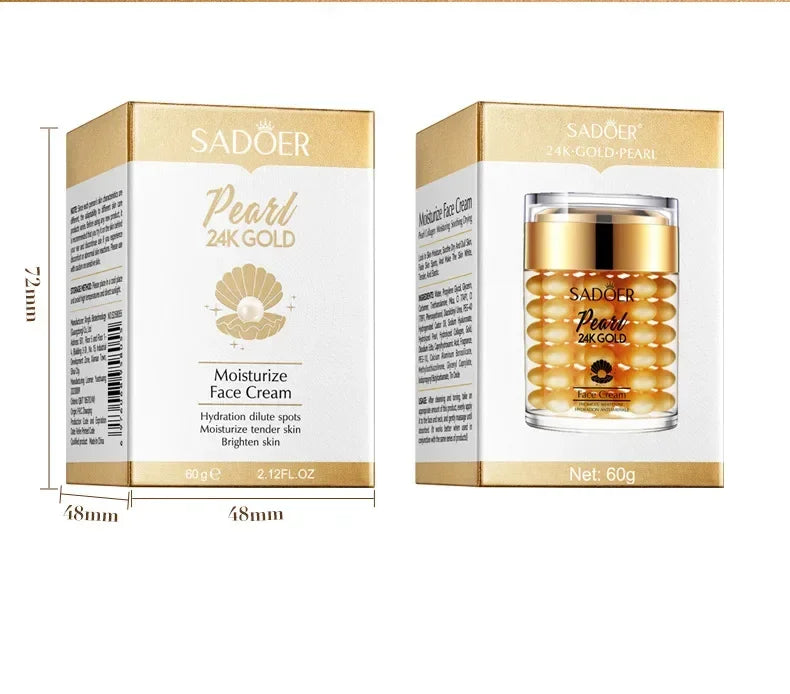 GoldenPearl Luxe Face Cream - Selah Rituals