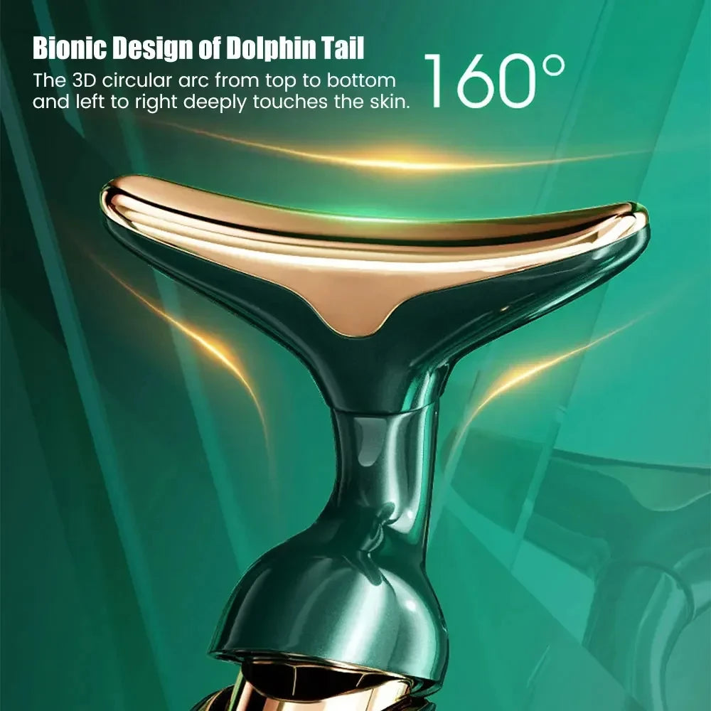 3 In 1 Facial Lifting Device Neck Facial Eye Massage Face Slimmer EMS Beauty Skin Tightening Wrinkle Anti Aging Face Massager - Selah Rituals