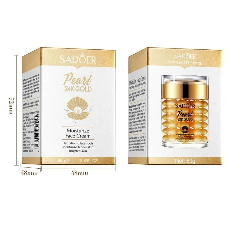 GoldenPearl Luxe Face Cream - Selah Rituals