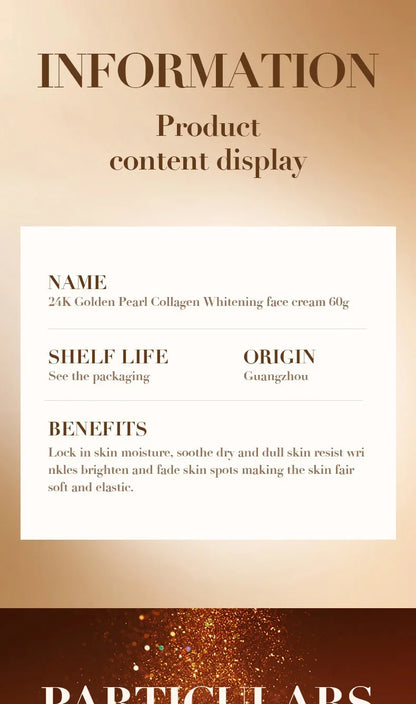 GoldenPearl Luxe Face Cream - Selah Rituals