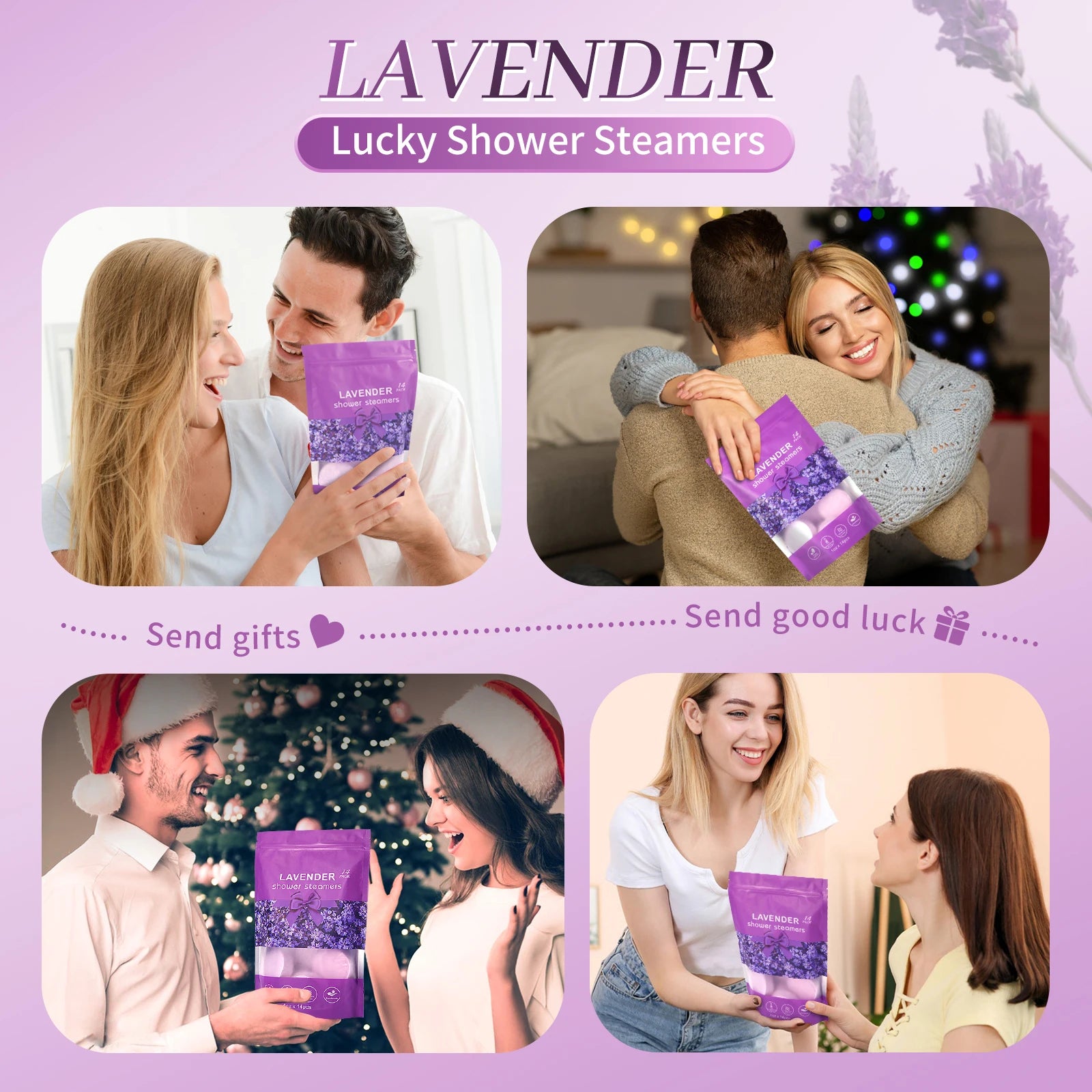 LavenderBliss© Shower Bombs - Selah Rituals