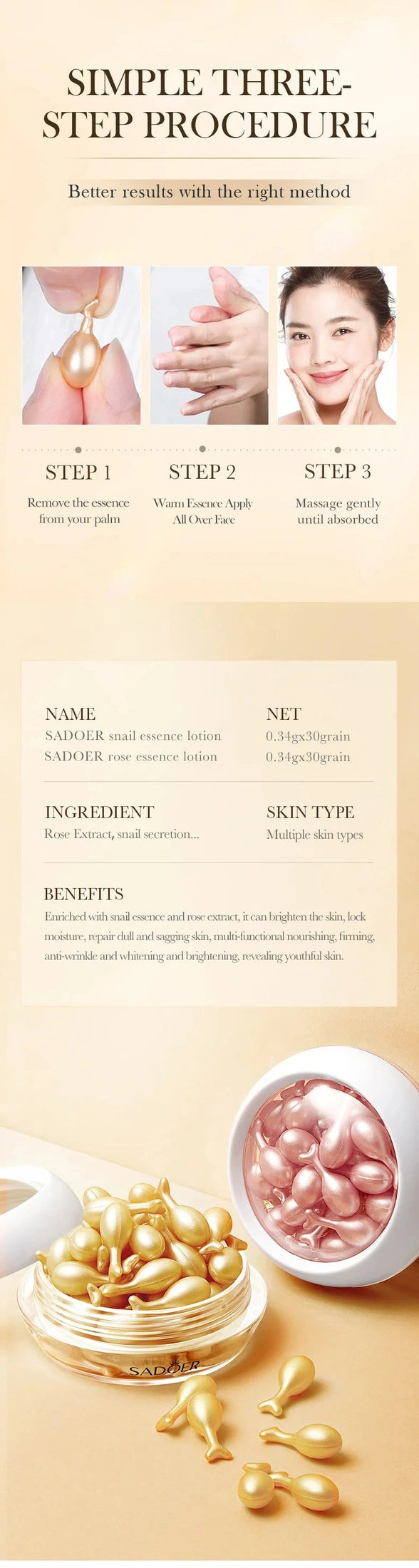 NutreGlow Capsules© - Anti-Ageing Facial Treatment | Selah Rituals - Selah Rituals