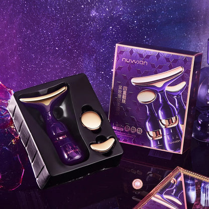 3 In 1 Facial Lifting Device Neck Facial Eye Massage Face Slimmer EMS Beauty Skin Tightening Wrinkle Anti Aging Face Massager - Selah Rituals